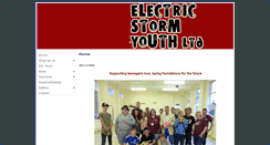 Desktop Screenshot of electricstormyouth.co.uk